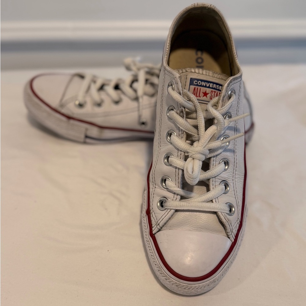 Converse Chuck Taylor All Star Low Leather White Size‎ 5.5 Men's / 7.5 Women's